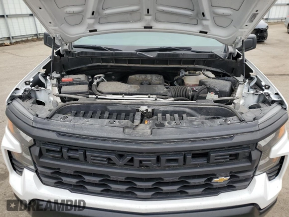 2023 Chevrolet Silverado 1500 Work Truck with VIN 3GCNAAEK4PG362843, listed as a Copart auction lot 52376485 with 55,552 mi miles and Clean Title. Bid and sale history available at carsss.com. Image 11.