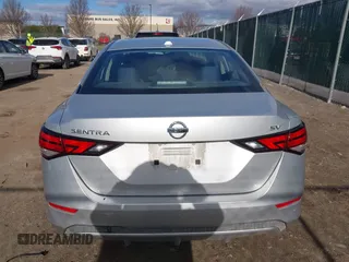 2020 Nissan Sentra SV with VIN 3N1AB8CV2LY286323, listed as a IAAI auction lot 41892303 with 46,831 mi miles. Bid and sale history available at carsss.com. Image 16.