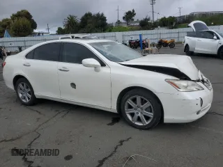 2008 Lexus ES with VIN JTHBJ46G382207286, listed as a Copart auction lot 50668125 with 208,301 mi miles and Salvage Title. Bid and sale history available at carsss.com. Image 4.