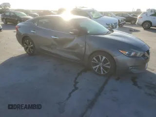 2017 Nissan Maxima SV with VIN 1N4AA6AP7HC390224, listed as a Copart auction lot 47823465 with 128,199 mi miles and Salvage Title. Bid and sale history available at carsss.com. Image 4.