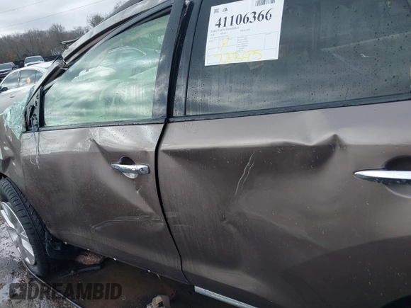 2014 Nissan Murano LE with VIN JN8AZ1MU4EW414243, listed as a IAAI auction lot 41106366 with 72,395 mi miles. Bid and sale history available at carsss.com. Image 14.