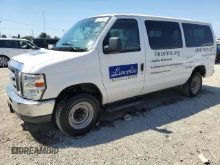 2014 Ford Econoline Passenger XL with VIN 1FBNE3BL9EDA36385, listed as a Copart auction lot 70272914 with 281,855 mi miles and Clean Title. Bid and sale history available at DreamBid. Image 1.