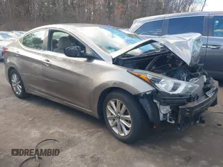 2014 Hyundai Elantra Limited z VIN 5NPDH4AE6EH487713, wystawiony jako IAAI lot #41745111 z przebiegiem 88 221 mil mil oraz . Historia ofert i sprzedaży dostępna na DreamBid. Obrazek 1.
