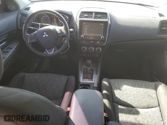 2022 Mitsubishi Outlander Sport ES with VIN JA4ARUAU1NU014051, listed as a Copart auction lot 45712585 with 53,436 mi miles and Salvage Title. Bid and sale history available at carsss.com. Image 8.