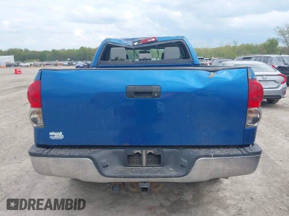 2007 Toyota Tundra SR5 with VIN 5TBBT54187S457414, listed as a IAAI auction lot 42170939 with 136,201 mi miles and . Bid and sale history available at DreamBid. Image 16.