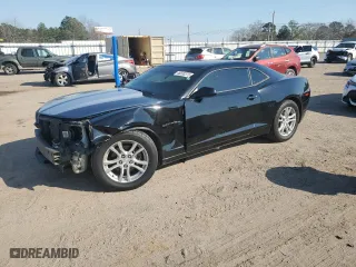 2014 Chevrolet Camaro LS with VIN 2G1FA1E34E9226130, listed as a Copart auction lot 46593375 with 195,410 mi miles and Salvage Title. Bid and sale history available at carsss.com. Image 1.