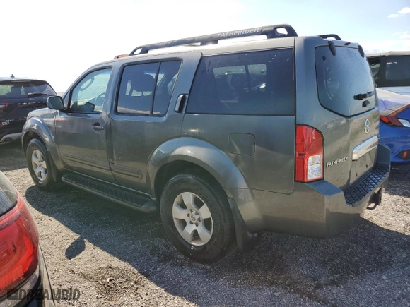 2006 Nissan Pathfinder SE with VIN 5N1AR18U86C672821, listed as a Copart auction lot 77659834 with 97,761 mi miles and Salvage Title. Bid and sale history available at carsss.com. Image 2.