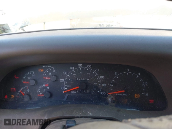 2001 Ford F-250 with VIN 3FTNW21L31MA26177, listed as a IAAI auction lot 41618531 with 240,270 mi miles and . Bid and sale history available at DreamBid. Image 7.