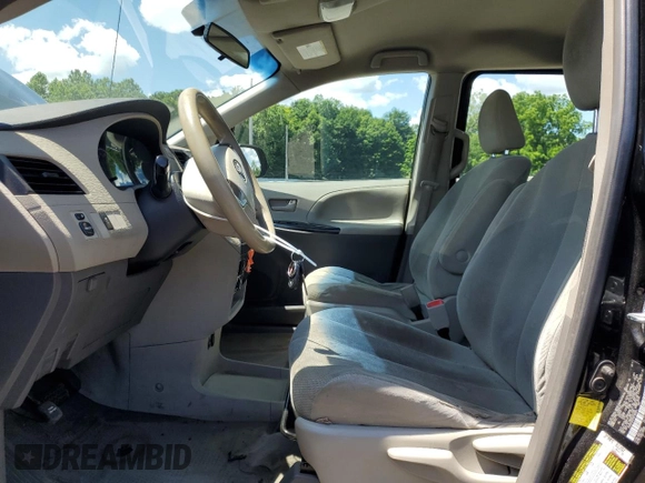 2011 Toyota Sienna with VIN 5TDZK3DC5BS166991, listed as a Copart auction lot 65562205 with 158,840 mi miles and Clean title. Bid and sale history available at DreamBid. Image 7.