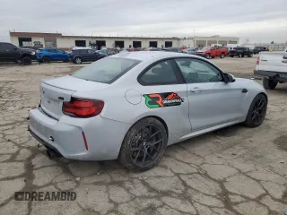 2021 BMW M2 Competition with VIN WBS2U7C08M7J70601, listed as a Copart auction lot 81512443 with 11,570 mi miles. Bid and sale history available at carsss.com. Image 3.