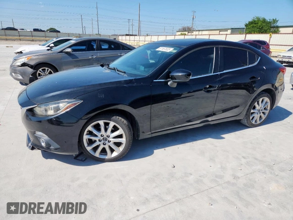 2015 Mazda 3 S Touring with VIN JM1BM1V31F1232454, listed as a Copart auction lot 61167835 with 95,266 mi miles and Clean title. Bid and sale history available at DreamBid. Image 1.