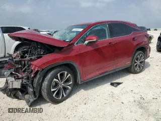 2022 Lexus RX 450h with VIN 2T2HGMDA8NC076504, listed as a Copart auction lot 51940915 with 39,050 mi miles and Salvage title. Bid and sale history available at DreamBid. Image 1.