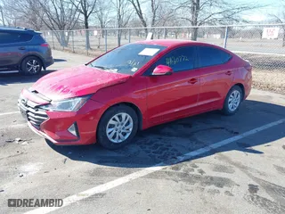 2020 Hyundai Elantra SE with VIN 5NPD74LF5LH619835, listed as a IAAI auction lot 41620772 with 39,744 mi miles. Bid and sale history available at carsss.com. Image 17.