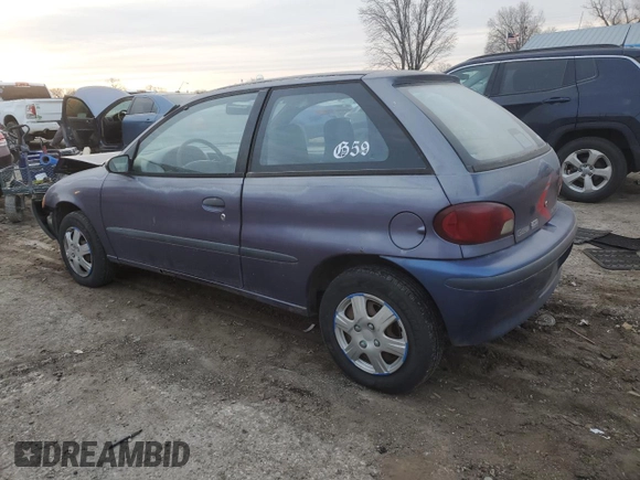 1997 Geo Metro LSi z VIN 2C1MR2299V6755576, wystawiony jako Copart lot #44416715 z przebiegiem 207 281 mil mil oraz Szkoda całkowita • Salvage title. Historia ofert i sprzedaży dostępna na DreamBid. Obrazek 2.