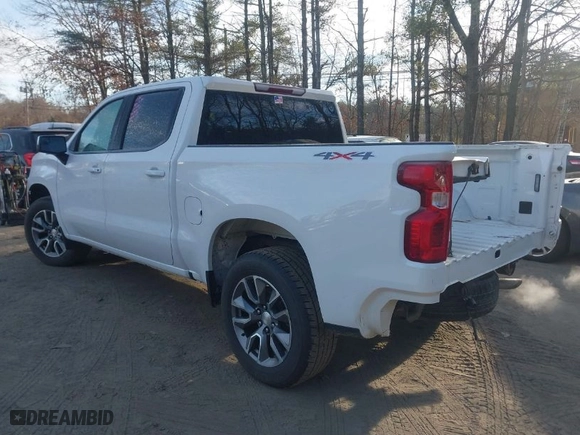 2022 Chevrolet Silverado 1500 LTD LT with VIN 1GCPYJEK8NZ140484, listed as a IAAI auction lot 41335753 with 55,261 mi miles. Bid and sale history available at carsss.com. Image 3.