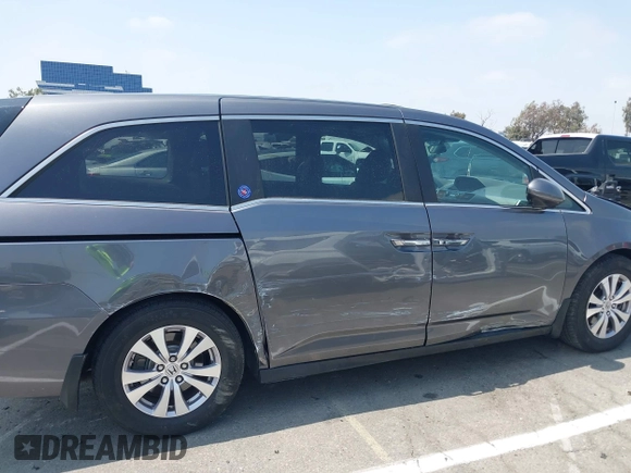 2014 Honda Odyssey EX-L with VIN 5FNRL5H64EB026520, listed as a IAAI auction lot 42562290 with 118,890 mi miles and . Bid and sale history available at DreamBid. Image 18.