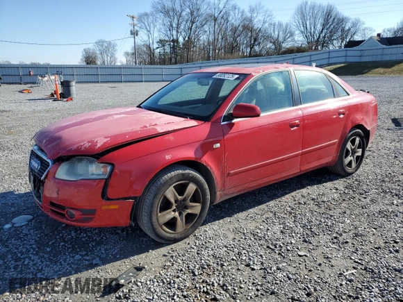 2005 Audi A4 2.0T with VIN WAUAF68E65A520157, listed as a Copart auction lot 88092125 with 150,780 mi miles and Salvage Title. Bid and sale history available at carsss.com. Image 1.