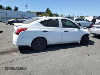 2015 Nissan Versa SV with VIN 3N1CN7AP0FL865021, listed as a Copart auction lot 65637455 with 139,738 mi miles and Salvage title. Bid and sale history available at DreamBid. Image 3.
