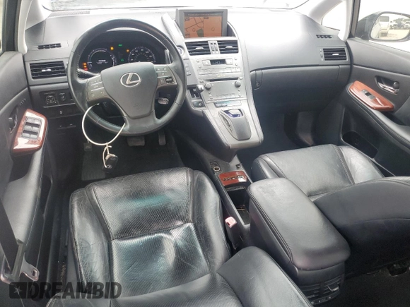 2010 Lexus HS 250h with VIN JTHBB1BA5A2021395, listed as a Copart auction lot 86613024 with 166,612 mi miles and Salvage Title. Bid and sale history available at DreamBid. Image 8.