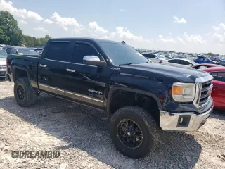 2014 GMC Sierra 1500 SLT with VIN 3GTU2VEC1EG215367, listed as a Copart auction lot 63672945 with 134,526 mi miles and Salvage title. Bid and sale history available at DreamBid. Image 4.