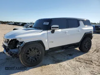 2025 GMC Hummer EV 2X z VIN 1GKB0NDE5SU102096, wystawiony jako Copart lot #54598445 z przebiegiem 8713 mil mil oraz Szkody całkowita. Historia ofert i sprzedaży dostępna na DreamBid. Obrazek 1.