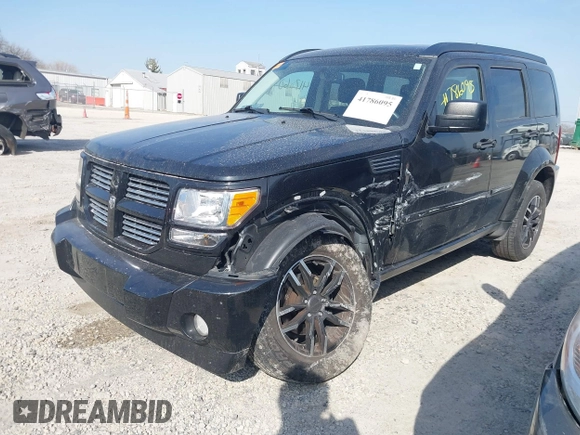 2010 Dodge Nitro SXT with VIN 1D4PU5GK0AW134368, listed as a IAAI auction lot 41786095 with 117,563 mi miles and . Bid and sale history available at DreamBid. Image 2.