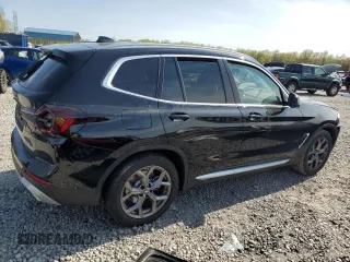 2022 BMW X3 sDrive30i with VIN 5UX43DP0XN9M49063, listed as a Copart auction lot 51497305 with 15,962 mi miles and Salvage Title. Bid and sale history available at DreamBid. Image 3.