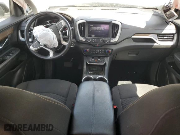 2020 GMC Terrain SLE z VIN 3GKALTEV0LL204536, wystawiony jako Copart lot #54000265 z przebiegiem 61 666 mil mil oraz Szkody całkowita. Historia ofert i sprzedaży dostępna na DreamBid. Obrazek 8.