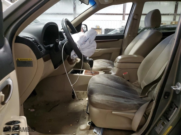 2009 Hyundai Santa Fe GLS with VIN 5NMSG13D39H331306, listed as a Copart auction lot 45045225 with 258,109 mi miles and Salvage Title. Bid and sale history available at carsss.com. Image 7.