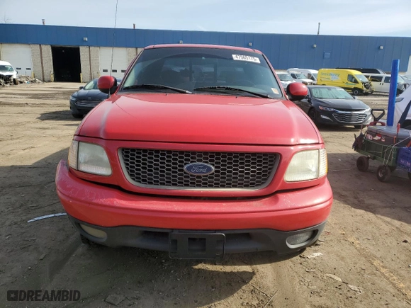 2003 Ford F-150 XL with VIN 1FTRX07W63KC66922, listed as a Copart auction lot 47565175 with 179,502 mi miles and Salvage Title. Bid and sale history available at carsss.com. Image 5.