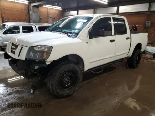 2014 Nissan Titan Pro-4X with VIN 1N6AA0EC4EN502134, listed as a Copart auction lot 76141043 with 182,591 mi miles and Salvage title. Bid and sale history available at DreamBid. Image 1.
