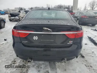 2016 Jaguar XF S with VIN SAJBM4BV7GCY05811, listed as a Copart auction lot 38132444 with 0 mi miles. Bid and sale history available at carsss.com. Image 6.
