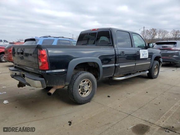 2006 Chevrolet Silverado 2500HD LT1 with VIN 1GCHK23U36F199980, listed as a Copart auction lot 82959144 with NaN miles and Salvage Title. Bid and sale history available at carsss.com. Image 3.