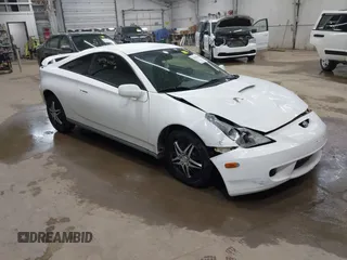 2001 Toyota Celica GT z VIN JTDDR32T010099193, wystawiony jako IAAI lot #41995006 z przebiegiem 227 578 mil mil oraz . Historia ofert i sprzedaży dostępna na DreamBid. Obrazek 1.