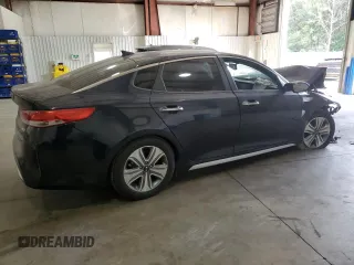 2017 Kia Optima Hybrid EX with VIN KNAGU4LEXH5013674, listed as a Copart auction lot 76308204 with 122,493 mi miles and Salvage Title. Bid and sale history available at carsss.com. Image 3.