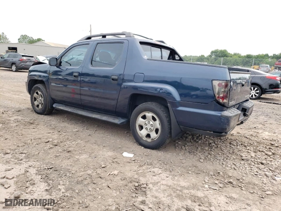 2010 Honda Ridgeline RT with VIN 5FPYK1F25AB004907, listed as a Copart auction lot 56617553 with 252,049 mi miles and Salvage Title. Bid and sale history available at carsss.com. Image 2.