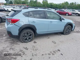 2023 Subaru Crosstrek Special Sports with VIN JF2GTHSC4PH303338, listed as a IAAI auction lot 42333597 with 43,494 mi miles and . Bid and sale history available at DreamBid. Image 4.