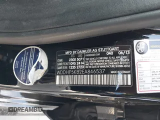 2014 Mercedes-Benz E 350 Sport with VIN WDDHF5KB2EA846537, listed as a IAAI auction lot 42536070 with 97,215 mi miles and . Bid and sale history available at DreamBid. Image 9.