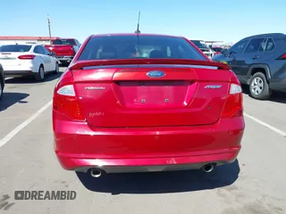 2010 Ford Fusion SPORT with VIN 3FAHP0KC4AR116752, listed as a IAAI auction lot 41839478 with 144,707 mi miles. Bid and sale history available at carsss.com. Image 16.