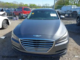 2015 Hyundai Genesis 3.8L with VIN KMHGN4JE3FU033234, listed as a IAAI auction lot 42049463 with 135,154 mi miles. Bid and sale history available at carsss.com. Image 12.