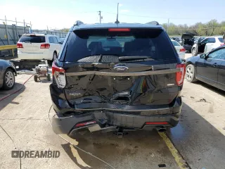 2018 Ford Explorer XLT with VIN 1FM5K8DHXJGC40157, listed as a Copart auction lot 51844945 with 137,476 mi miles and Salvage title. Bid and sale history available at DreamBid. Image 6.