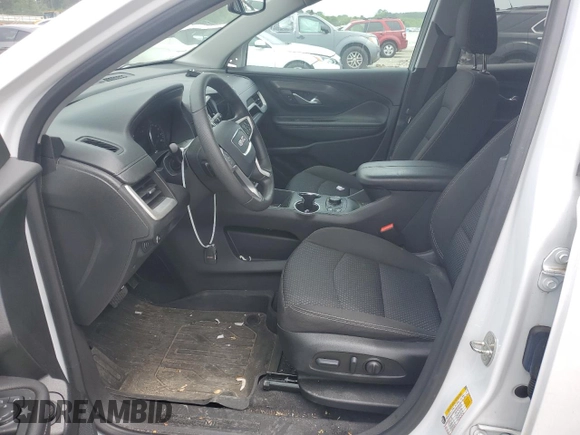 2022 GMC Terrain SLE with VIN 3GKALTEV5NL195741, listed as a Copart auction lot 57082765 with 67,949 mi miles and Salvage title. Bid and sale history available at DreamBid. Image 7.