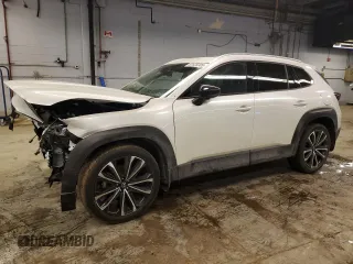2023 Mazda CX-50 2.5 Turbo Premium Plus Package with VIN 7MMVABEY3PN117386, listed as a Copart auction lot 87626305 with 15,389 mi miles and Salvage Title. Bid and sale history available at carsss.com. Image 1.
