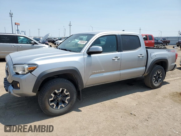 2019 Toyota Tacoma SR with VIN 3TMCZ5ANXKM227903, listed as a Copart auction lot 59950665 with 162,329 mi miles and Salvage title. Bid and sale history available at DreamBid. Image 1.