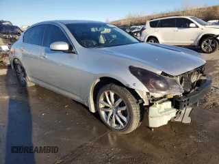 2008 Infiniti G35 with VIN JNKBV61E08M210978, listed as a Copart auction lot 83411904 with 153,687 mi miles and Salvage Title. Bid and sale history available at DreamBid. Image 4.