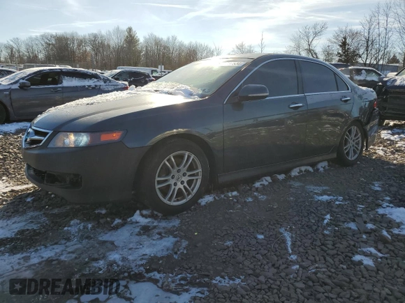 2006 Acura TSX Navi with VIN JH4CL95906C033408, listed as a Copart auction lot 86137534 with 193,291 mi miles and Salvage title. Bid and sale history available at DreamBid. Image 1.