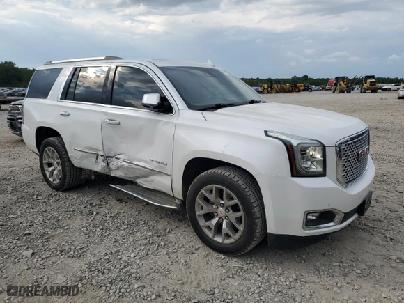 2016 GMC Yukon Denali with VIN 1GKS2CKJ4GR421515, listed as a Copart auction lot 72547064 with 106,315 mi miles and Salvage Title. Bid and sale history available at carsss.com. Image 4.