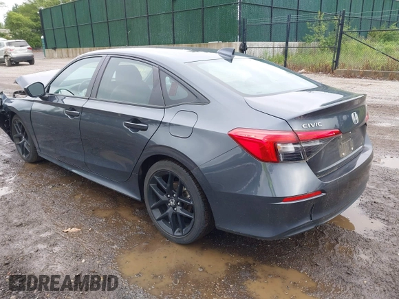 2023 Honda Civic Sport with VIN 2HGFE2F5XPH515699, listed as a IAAI auction lot 42441217 with 44,595 mi miles and . Bid and sale history available at DreamBid. Image 3.