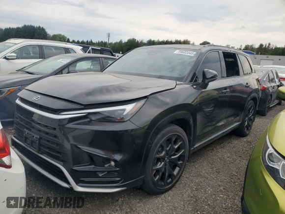 2024 Lexus TX 500h F Sport Premium with VIN 5TDABAB65RS001192, listed as a Copart auction lot 59602045 with Not provided miles and Salvage title. Bid and sale history available at DreamBid. Image 1.