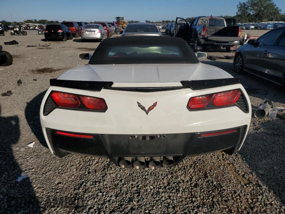 2017 Chevrolet Corvette with VIN 1G1Y13D76H5100247, listed as a Copart auction lot 86346804 with 58,420 mi miles and Salvage title. Bid and sale history available at DreamBid. Image 6.